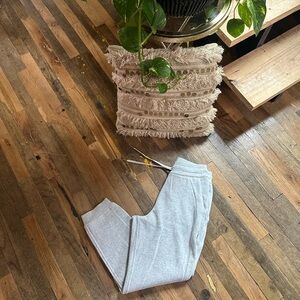 Lululemon Relaxed Fit Scuba Joggers - 8 - Heathered Core Ultra Light Grey